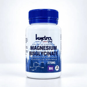 Magnésium Bisglycinate 375 mg + Vitamine B6 Hydra Phyt – 30 & 60 gélules