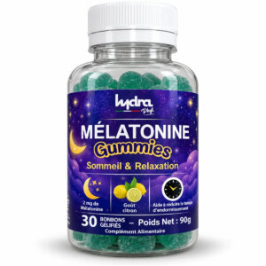 Mélatonine Gummies 2 mg Hydra Phyt – 30 gummies