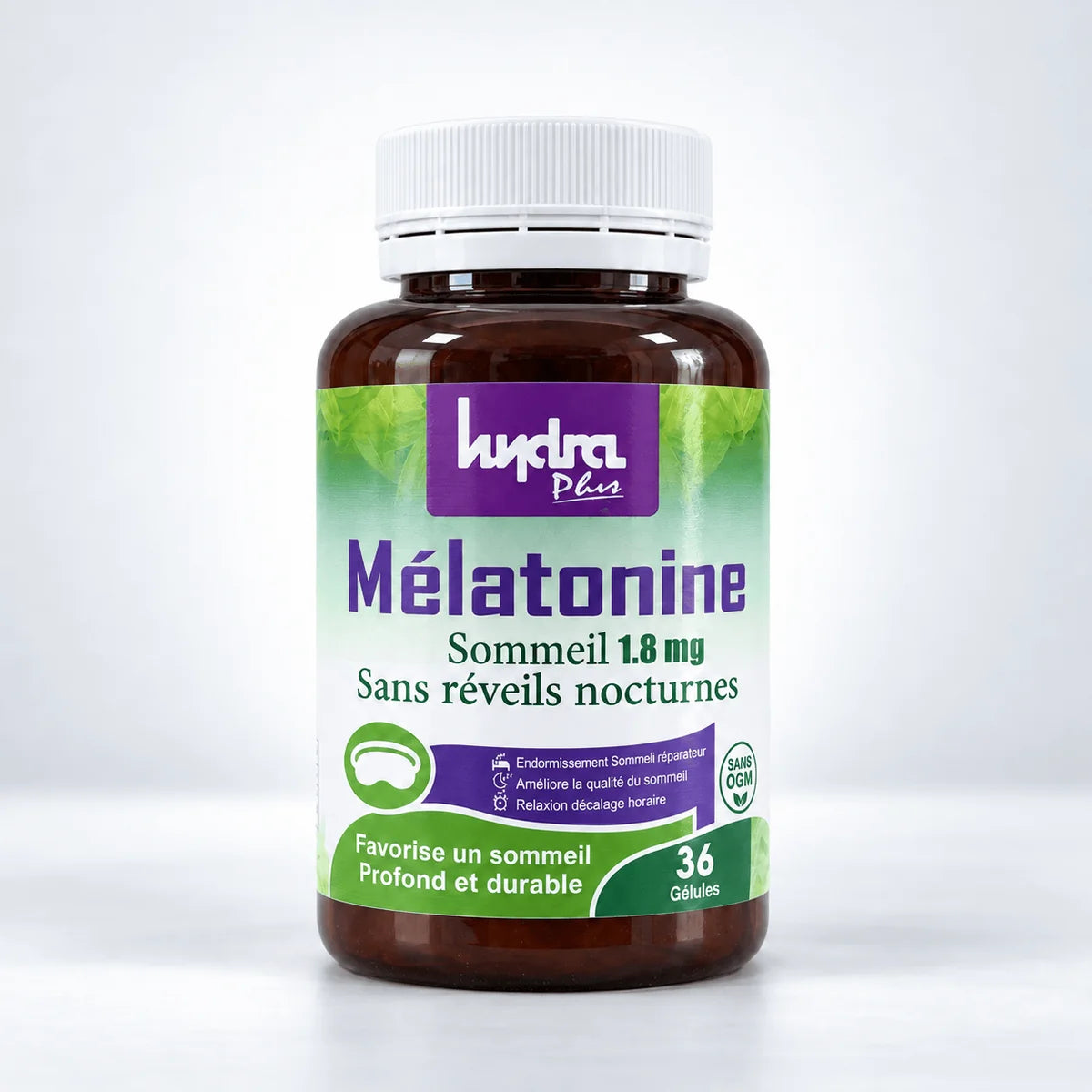 Mélatonine 1,95 mg Hydra Plus – 36 & 60 gélules