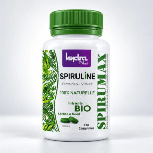 Spiruline Hydra Plus 500 mg – 120 & 240 comprimés