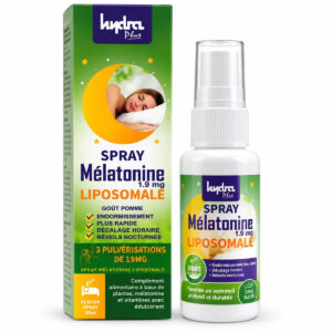 Spray Mélatonine Liposomale Hydra Plus 1,9 mg – 30 ml
