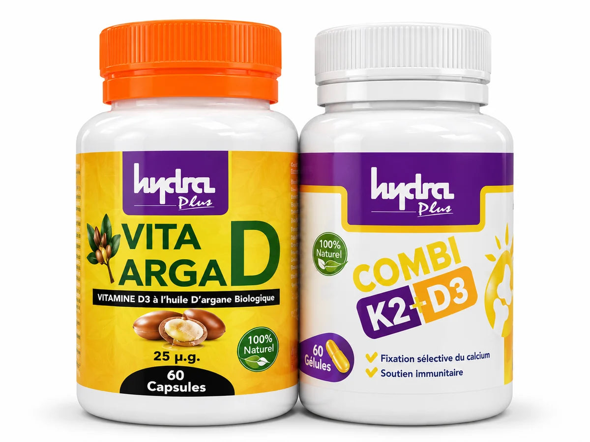 Pack Vitamine D – COMBI K2 D3 + Vitamine D3
